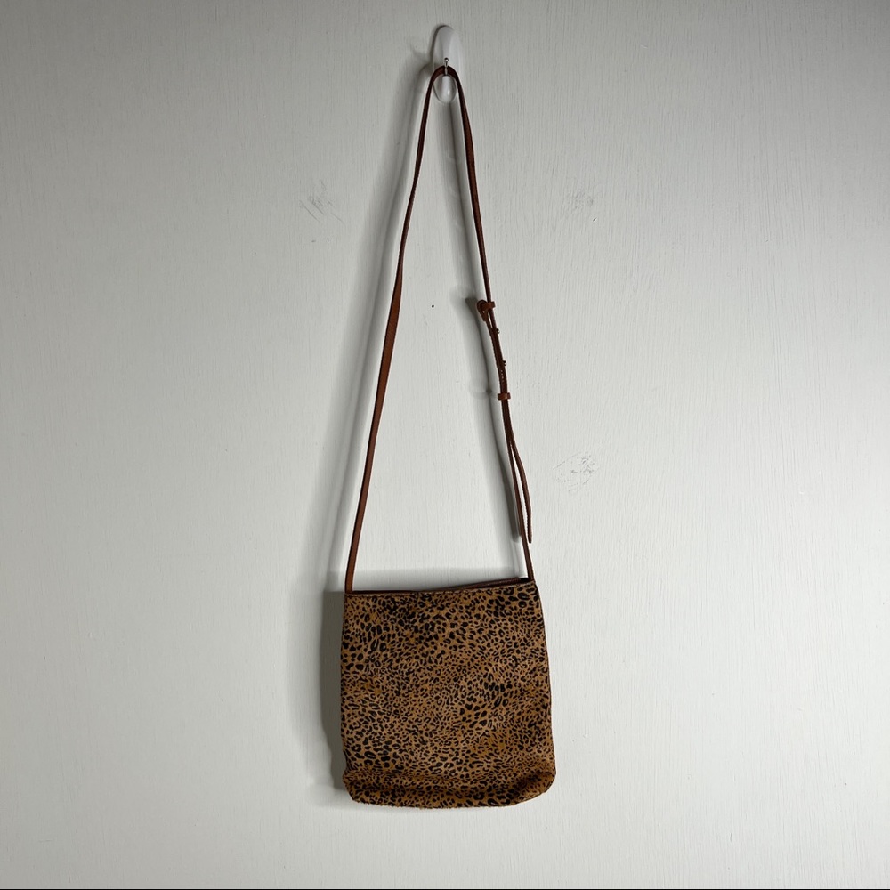 Madewell Slim Brooklyn Calf Hair Crossbody - Picture 4 of 14